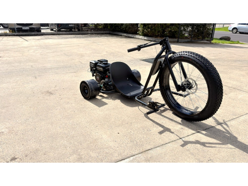 DRIFT-X 6.5HP 200CC MOTORISED DRIFT TRIKE HUFFY SLIDER FAT BOY REDUCTION GEARBOX