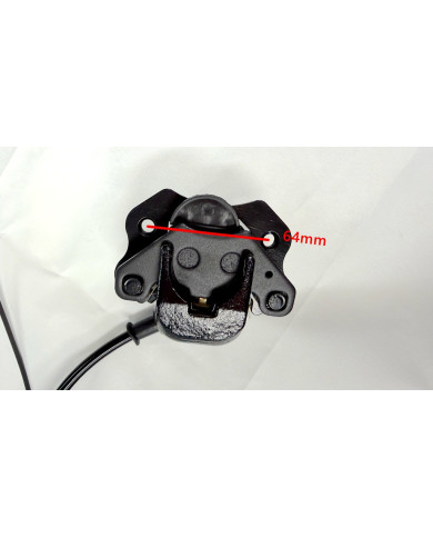 Hydraulic Disc Brake Handle control Caliper System+Pad Go kart 22mm Left Hand