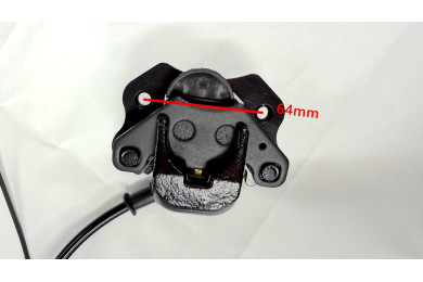 Hydraulic Disc Brake Handle control Caliper System+Pad Go kart 22mm Left Hand