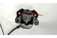 Hydraulic Disc Brake Handle control Caliper System+Pad Go kart 22mm Left Hand