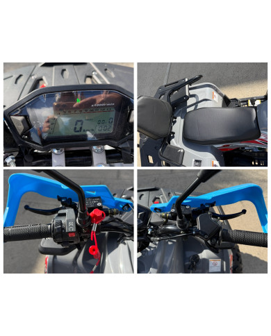 TITAN 125cc 1+1 Quad Bike Semi Auto Electric Start Reverse YX Engine TEEN ADULT