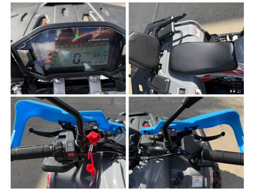 TITAN 125cc 1+1 Quad Bike Semi Auto Electric Start Reverse YX Engine TEEN ADULT