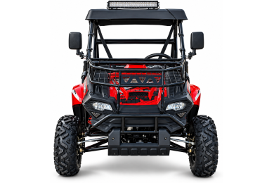 200cc Farm UTV with Manual Dump Bed WorkHorse 200 EFI Alloy Rim Hard Plastic Roof Led Lights Windscreen