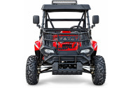 200cc Farm UTV with Manual Dump Bed WorkHorse 200 EFI Alloy Rim Hard Plastic Roof Led Lights Windscreen