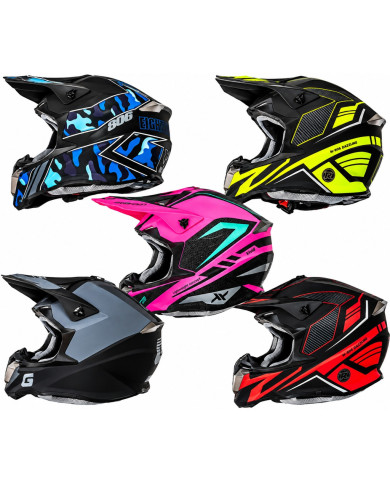 Helmet ECE22.06 Kids Motocross Helmet Dirt Bike ATV Quad Off Road Youth BMX Riding kart