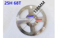 68 Teeth T8F Rear Back Chain Sprocket Cog PIT PRO TRAIL QUAD DIRT BIKE ATV KART