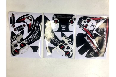 SKULL HONDA CRF 50 STICKERS GRAPHICS KIT DIRT/PIT 50/70/110/125CC PITPRO SKULL HONDA CRF 50 STICKERS GRAPHICS KIT DIRT/PIT 50/70/110/125CC PITPRO