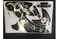 SKULL HONDA CRF 50 STICKERS GRAPHICS KIT DIRT/PIT 50/70/110/125CC PITPRO