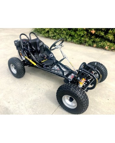 OFFROAD 9HP 270CC GO KART SINGLE SEAT ADULT BUGGY QUAD ATV SUSPENSION WET CLUTCH
