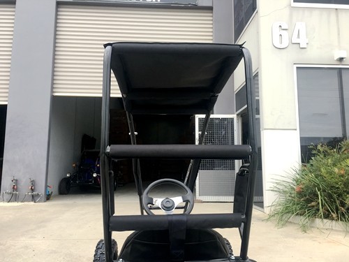 200cc 6.5HP Go Kart Wet Clutch Dune Buggy ATV Quad 4 Stroke Top Roll Cage