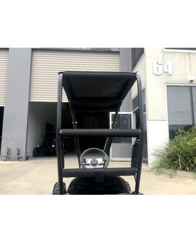 200cc 6.5HP Go Kart Wet Clutch Dune Buggy ATV Quad 4 Stroke Top Roll Cage